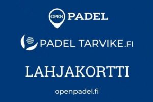 Open Padel Lahjakortti