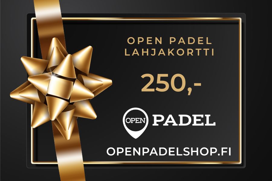 Open Padel Lahjakortti gold 1