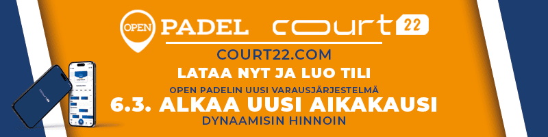 padelution openpadel court22 banneri
