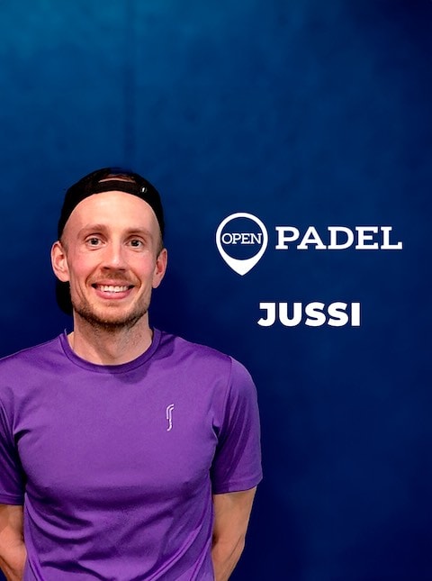 Padel-valmentaja Jussi