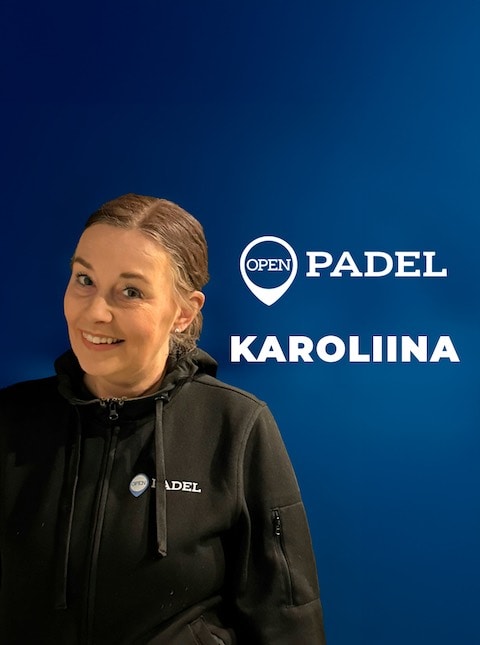 Padel-valmentaja Karoliina